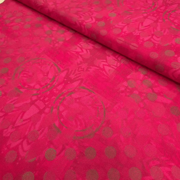 Cotone Americano H 110 cm - FANTASIA FUXIA