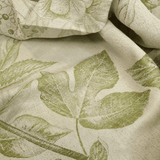 Tovagliato Fiandra in Misto Lino H 180 cm - ORTENSIE VERDE