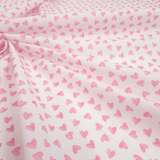 Tessuto Cotone "Collezione Baby Wonderland" H 145 cm - ROSA