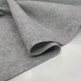 Pannolenci H 155 cm - GRIGIO MELANGE QUADRETTI GLITTER ARGENTO