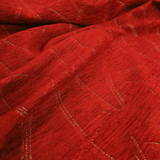Tissu d'ameublement Jacquard H 140 cm - FUCHSIA HEXAGON STAR