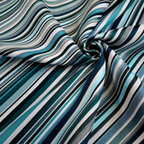 Tessuto Arredo Jacquard H 140 cm - RIGHE OTTANIO