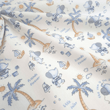 Tessuto Cotone H 140 cm -  ELEFANTINI MARINAI