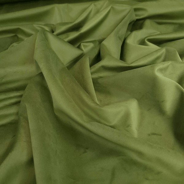 Velluto Liscio H 150 cm - VERDE MUSCHIO