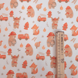 Tessuto Cotone "Collezione Baby Wonderland" H 145 cm - POMPIERI