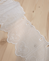 Mantovana H 17 cm - CUORE BIANCO