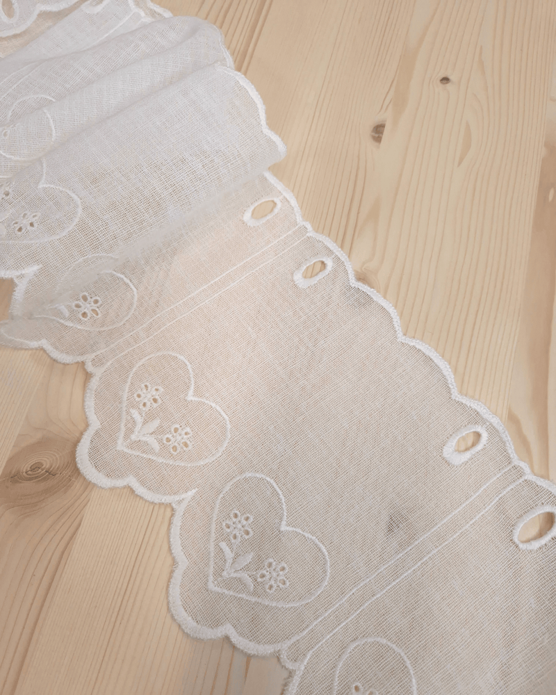 Mantovana H 17 cm - CUORE BIANCO