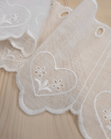 Mantovana H 17 cm - CUORE BIANCO