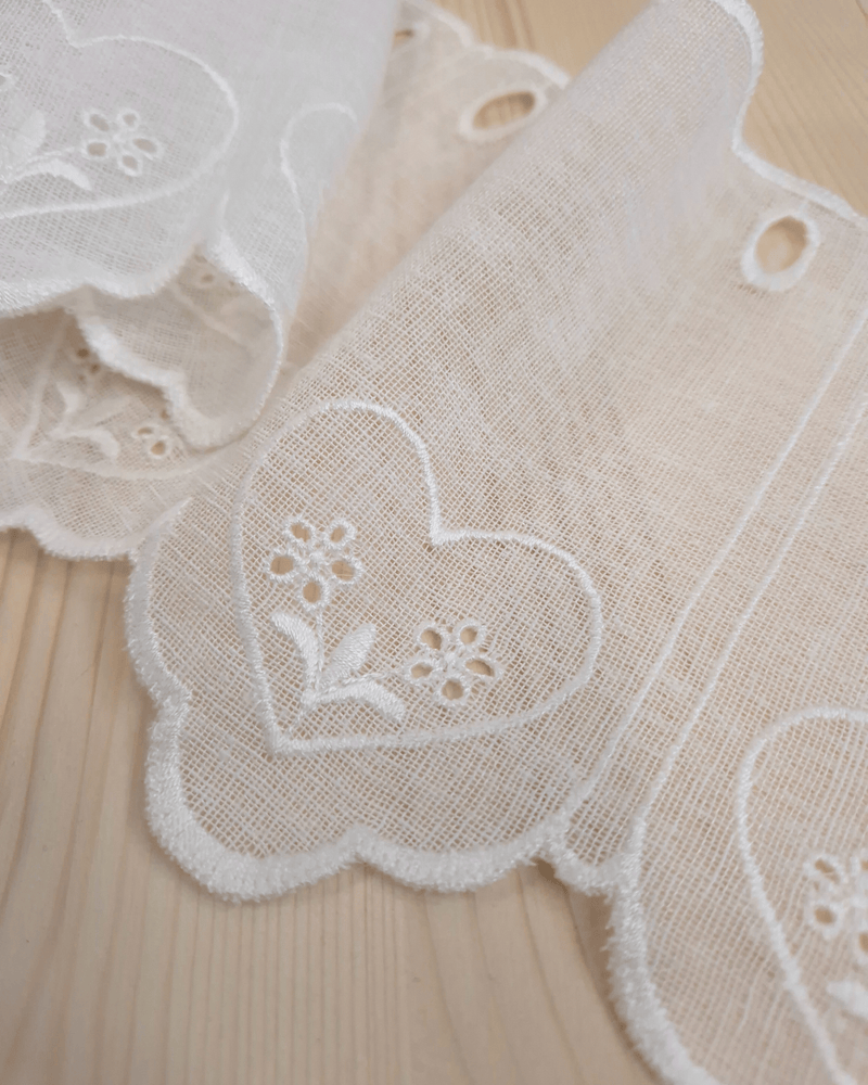 Mantovana H 17 cm - CUORE BIANCO