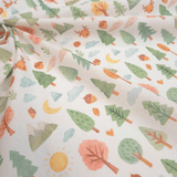 Tessuto Cotone "Collezione Baby Wonderland" H 145 cm - BOSCHETTO