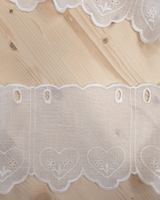 Mantovana H 17 cm - CUORE BIANCO