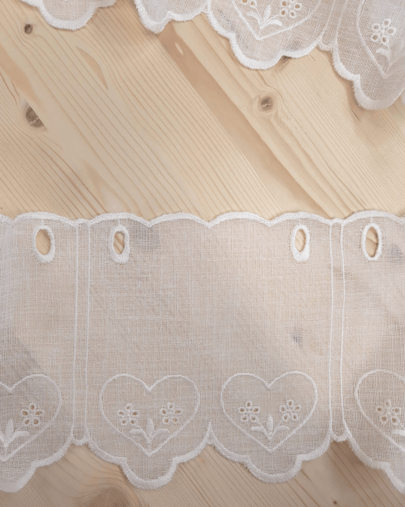 Mantovana H 17 cm - CUORE BIANCO