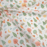 Tessuto Cotone "Collezione Baby Wonderland" H 145 cm - BOSCHETTO