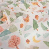 Tessuto Cotone "Collezione Baby Wonderland" H 145 cm - BOSCHETTO
