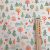 Tessuto Cotone "Collezione Baby Wonderland" H 145 cm - BOSCHETTO