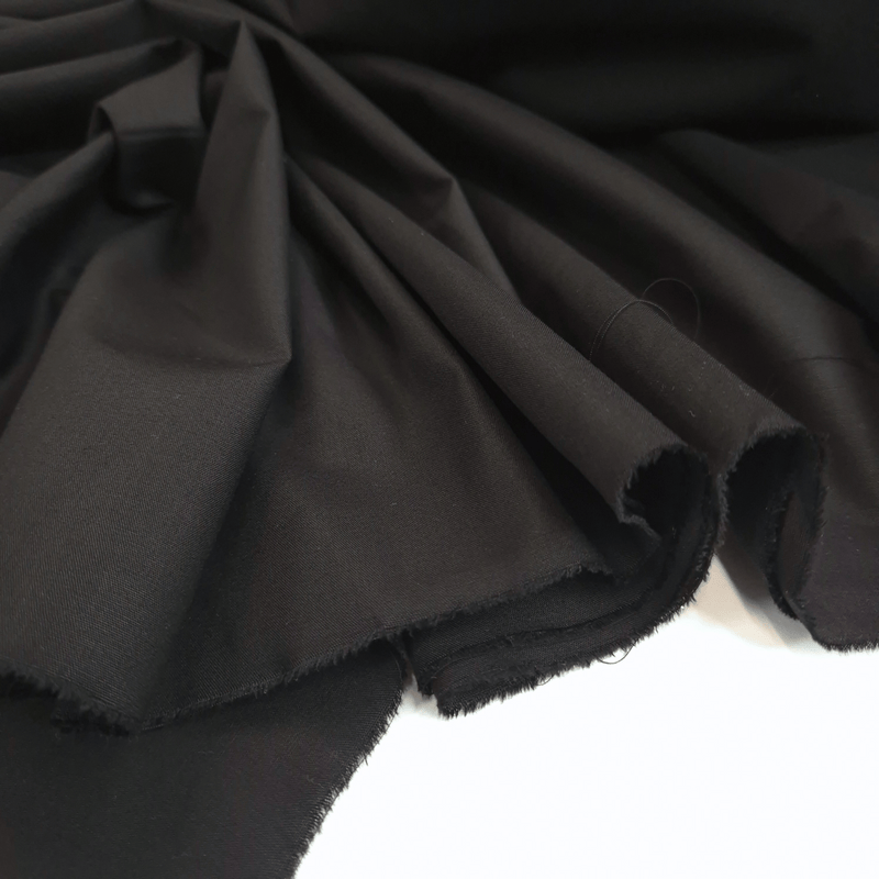 Cotone Percalle H 310 cm - NERO