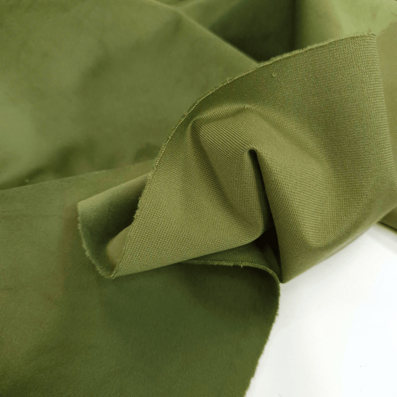 Velluto Liscio H 150 cm - VERDE MUSCHIO