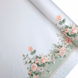 Tischdecke aus Stoff mit Senkung H 160 cm - DORF DER GNOME