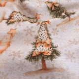 Jacquard-Möbelstoff H 140 cm – VOLPINE NATALIZIE/LUREX