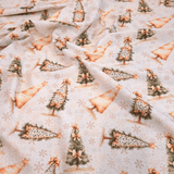 Jacquard-Möbelstoff H 140 cm – VOLPINE NATALIZIE/LUREX