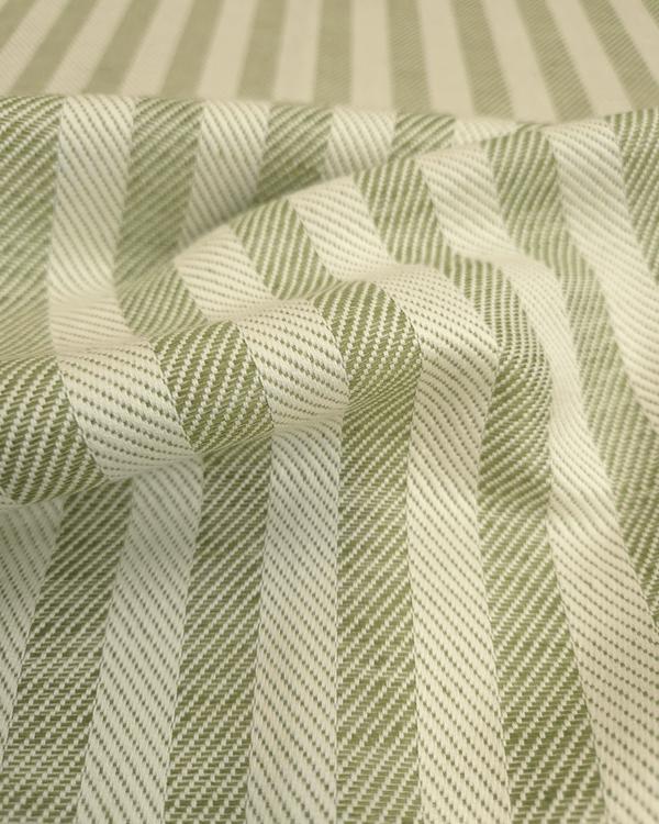 Asciugapiatti "Rinfranto Spigato" Misto Lino - VERDE