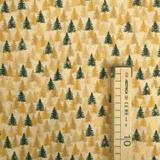 Cotone Americano H 110 cm - COORDINATO PANNA, VERDE E BORDEAUX/ORO