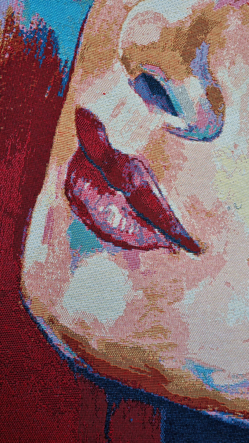 Pannello Gobelin tinto in filo 120 x 70 cm - AUDREY HEPBURN