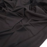 Sweat Brossé - NOIR - coupe minimum ou multiples de 25 x 180 cm