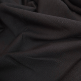 Sweat Brossé - NOIR - coupe minimum ou multiples de 25 x 180 cm