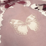Cotone Fondo Panama Digital H 280 cm - FARFALLE ROSA ANTICO