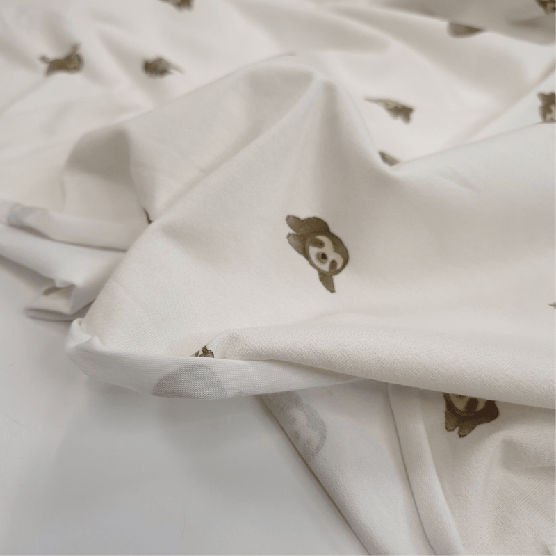 Jersey coton H 150 cm - ÉTOILE DE MER/EAU DE MER