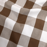 Baumwollmischung mit GRAUEN BLÄTTERN Digitaldruck – H 280 cm
