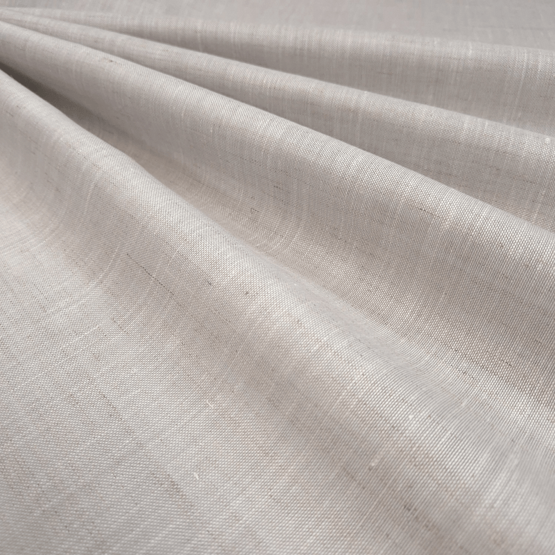 Tenda a metraggio Misto Lino H 330 cm - Variante GRIGIO Fiammato