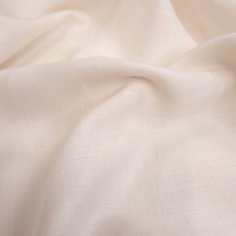 Tenda a metraggio Misto Lino H 330 cm - Variante AVORIO Fiammato