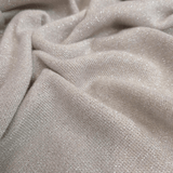 Tessuto in maglia con Lurex Argento H 150 cm - BEIGE