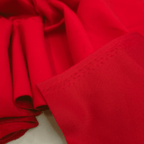 Velluto Liscio H 150 cm - ROSSO