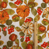 Cotone Panama Stampa Digitale H 280 cm - RACCOLTO AUTUNNALE