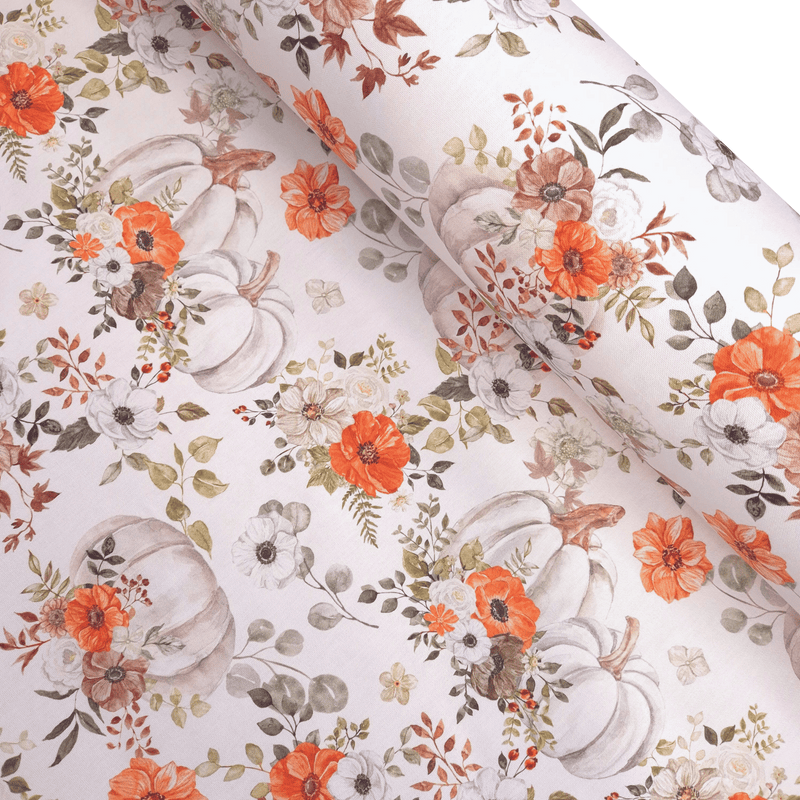 Cotone Fondo Panama Digital H 280 cm - ZUCCHE E FIORI