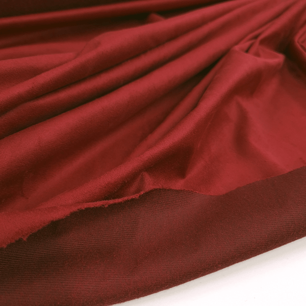 Tessuto Dainetto H 150 cm - ROSSO SCURO