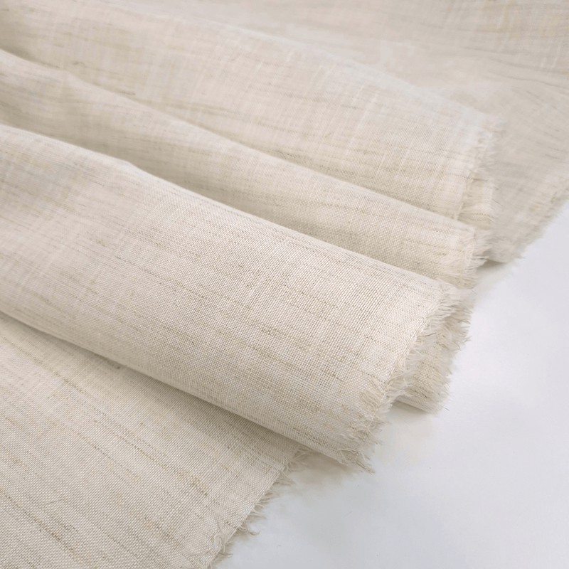 Tenda a metraggio Misto Lino H 330 cm - Variante LINO Fiammato