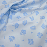 Piquet millerighe H 150 cm - COORDINATO BABY CONIGLIETTI E CAROTINE