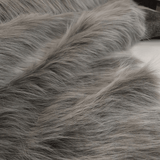 Ecopelliccia a Pelo Lungo H 160 cm - GRIGIO MELANGE