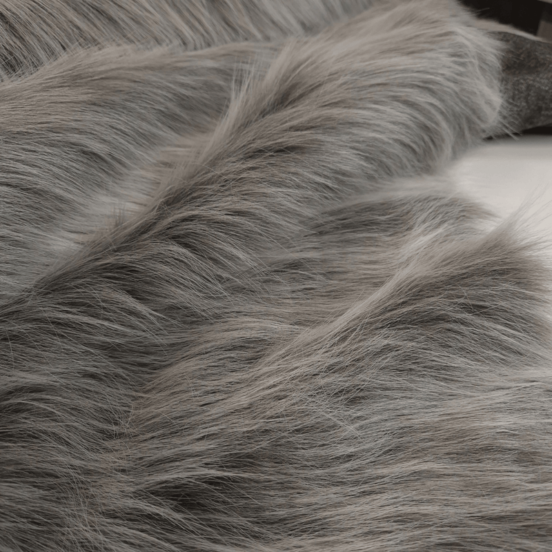 Ecopelliccia a Pelo Lungo H 160 cm - GRIGIO MELANGE
