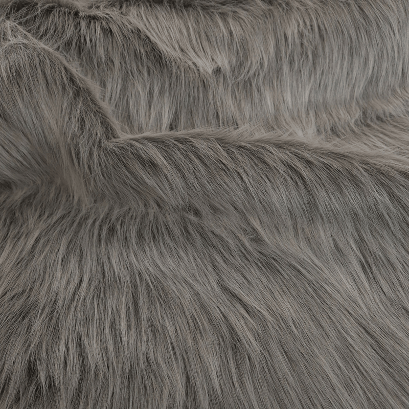 Ecopelliccia a Pelo Lungo H 160 cm - GRIGIO MELANGE