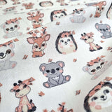 PACK BÉBÉS ANIMAUX - 6 pièces 70 x 100 cm