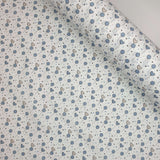 Tessuto Cotone H 140 cm - PALLONCINI CARTA DA ZUCCHERO E TORTORA
