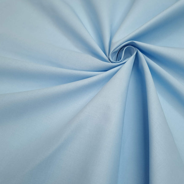 Tela Batista H 120 cm -  AZZURRO BABY