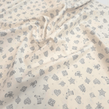 Cotone Americano H 110 cm - DECORI NATALIZI GRIGI