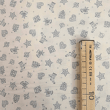 Cotone Americano H 110 cm - DECORI NATALIZI GRIGI