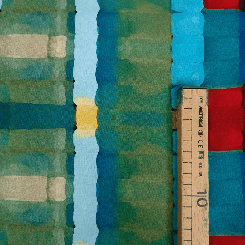 Cotone Americano H 110 cm - PITTURA GEOMETRICA